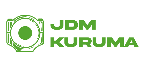 JDM Kuruma Wide Logo small size green